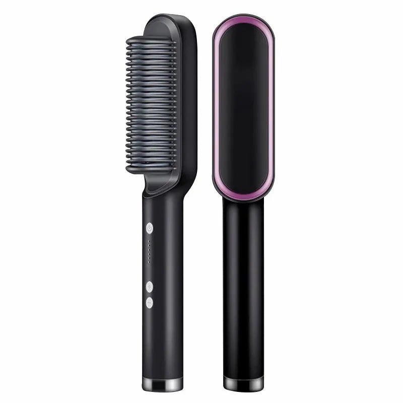 ALSANCIA - HairMaster Duo - Lisseur 2 en 1 + Brosse Offerte
