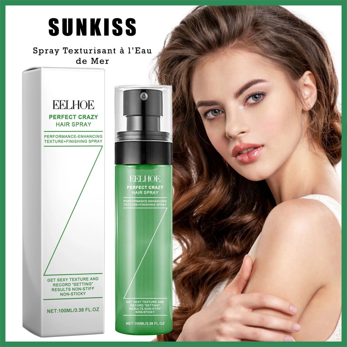 ALSANCIA - Spray Texturisant à l'Eau de Mer